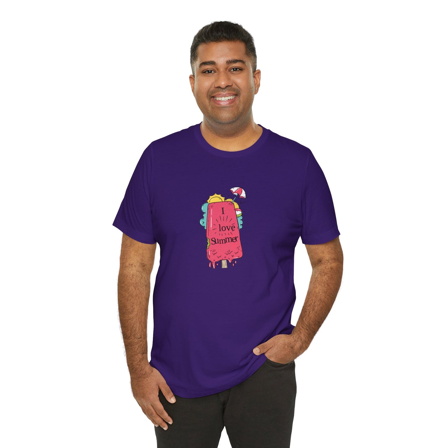 I Love Summer. Unisex Jersey Short Sleeve Tee