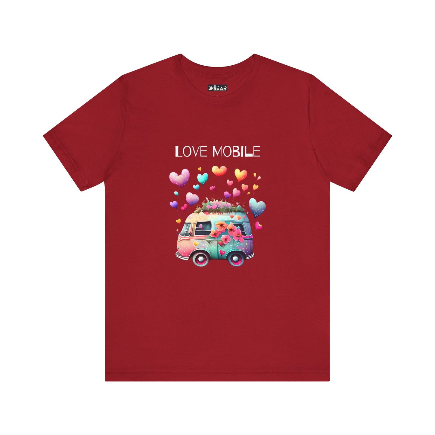 Love Mobile.  Unisex Short Sleeve Tee