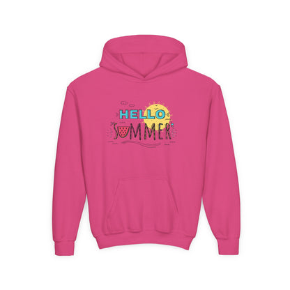Hello Summer. Kids Hoodie