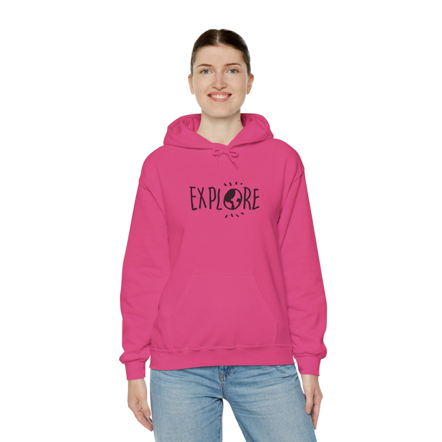 Explore Hoodie – Adventure Graphic Sweatshirt, Unisex Outdoor Hoodie