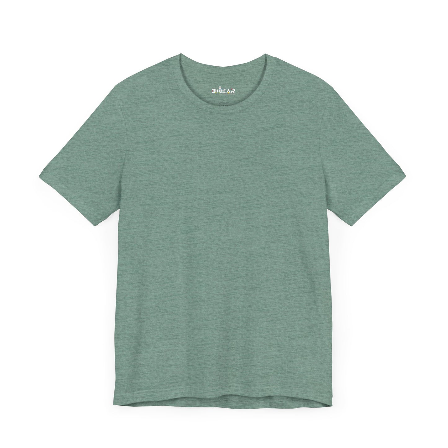 Solid Navy. Unisex Jersey Short Sleeve Tee