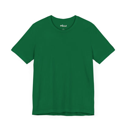 Solid Navy. Unisex Jersey Short Sleeve Tee