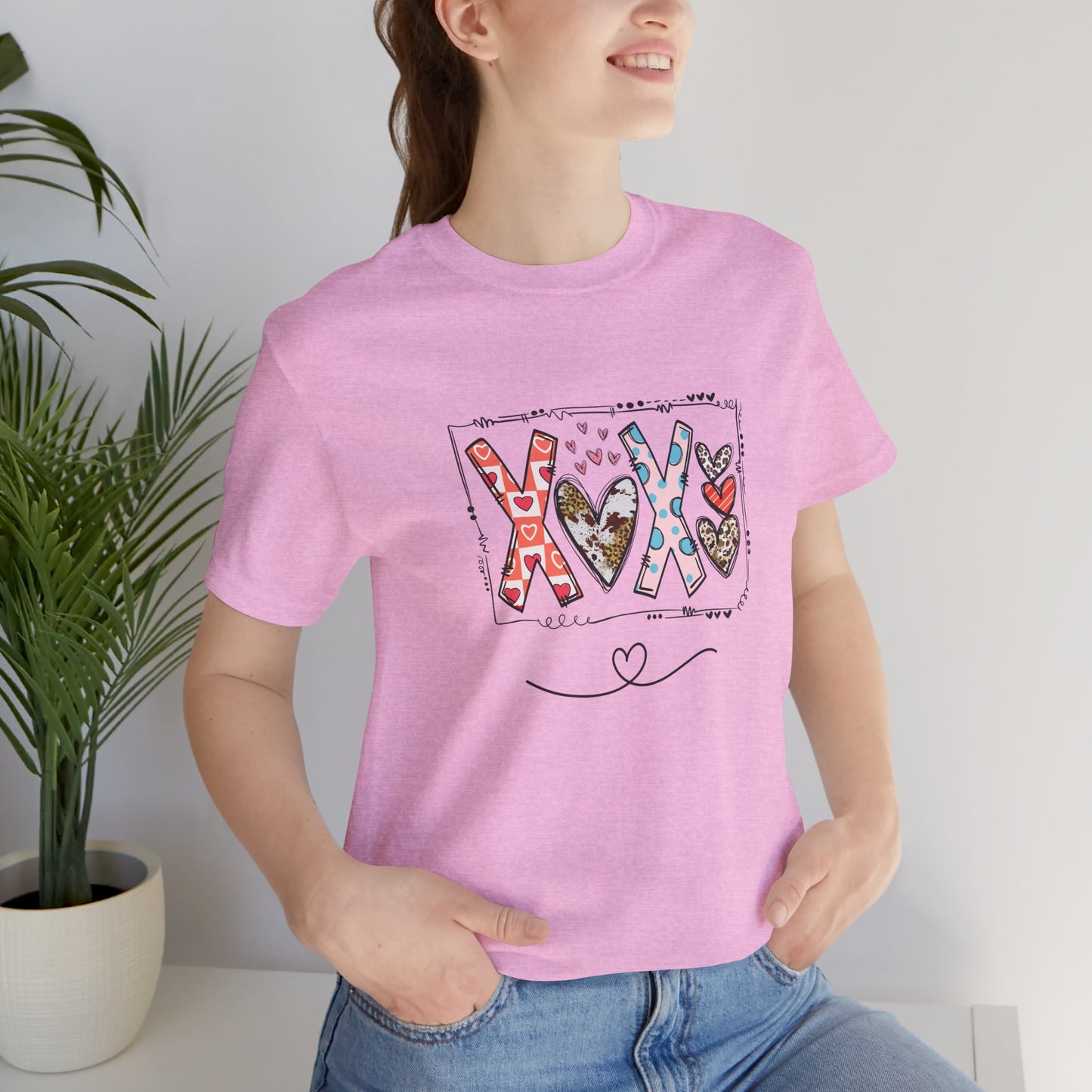 Sign of Love. XOXO.  Women's Unisex Jersey Short Sleeve Tee