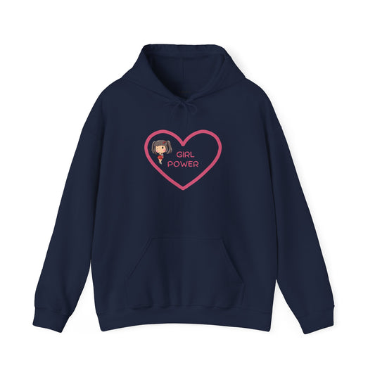 Girl Power. Unisex Hooded Sweatshirt.