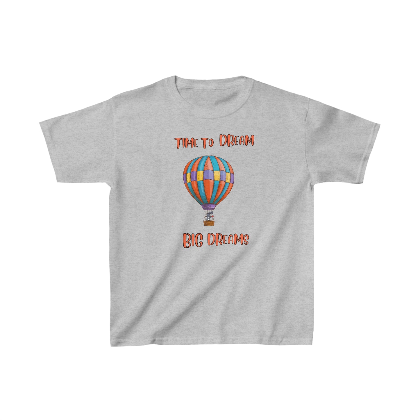 Time To Dream Big Dreams. Kids Heavy Cotton™ Tee