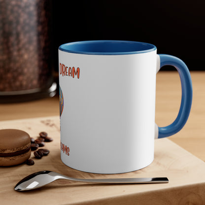 Time To Dream Big Dreams. Bunny. Coffee Mug