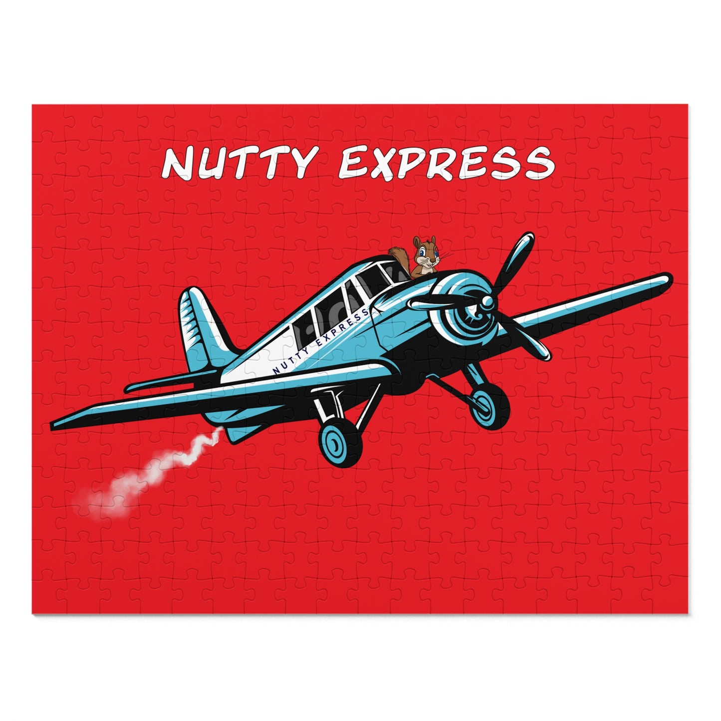 Nutty's Express Delivery. Always On-Time. Jigsaw Puzzle (30, 110, 252, 500,1000-Piece)