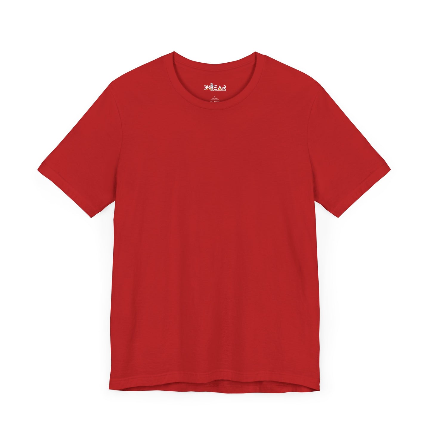 Solid Heather Red. Unisex Jersey Short Sleeve Tee