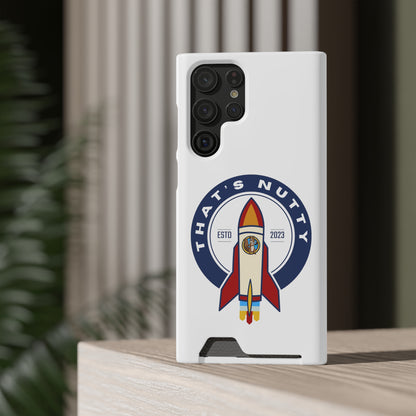 That's Nutty. Phone Case With Card Holder