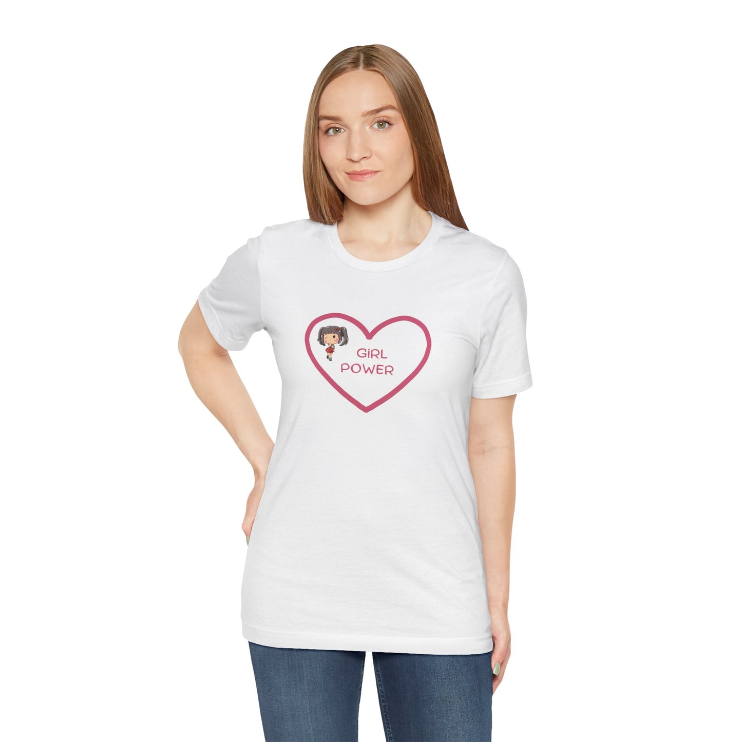 Girl Power. Unisex Jersey Short Sleeve Tee
