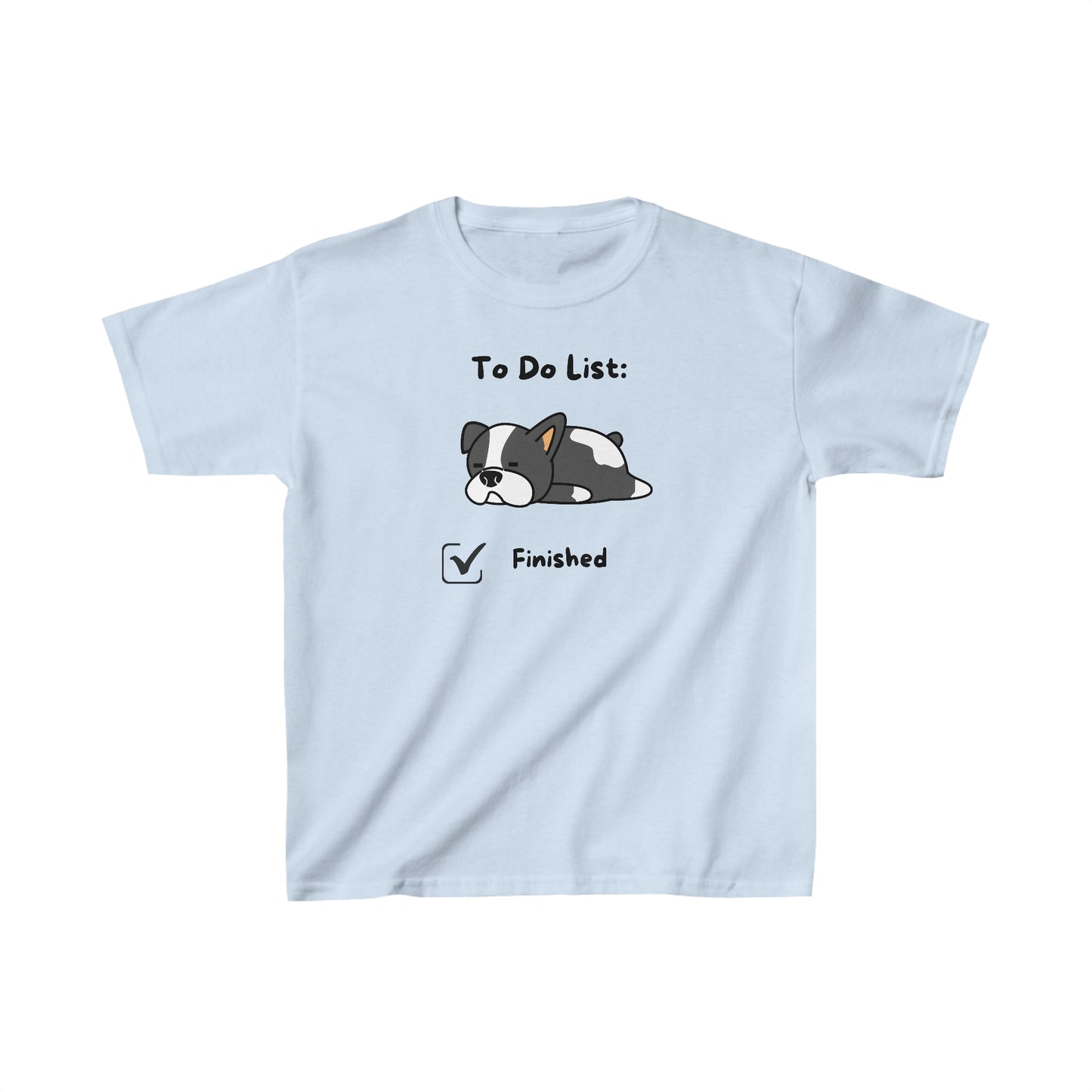 To Do List. Finished. Kids Heavy Cotton™ Tee