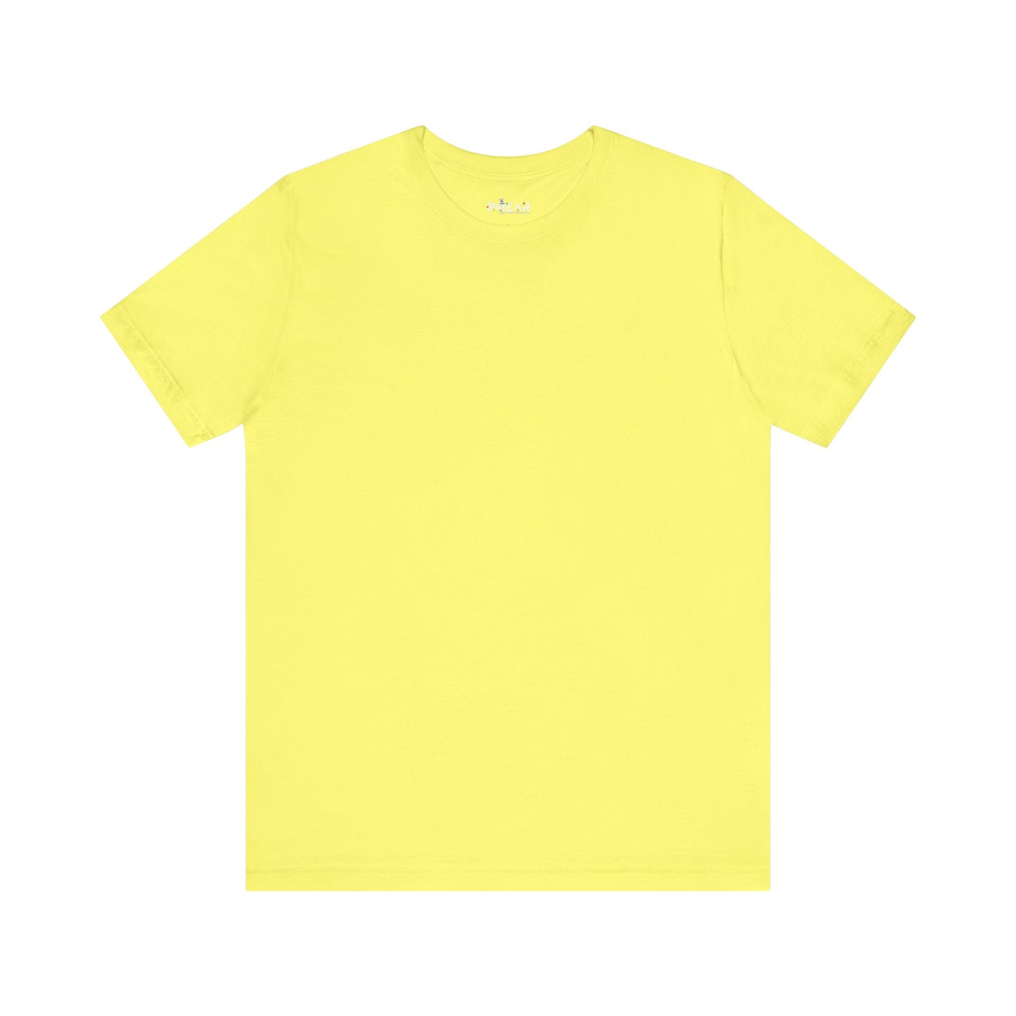 Solid Mustard. Unisex Jersey Short Sleeve Tee