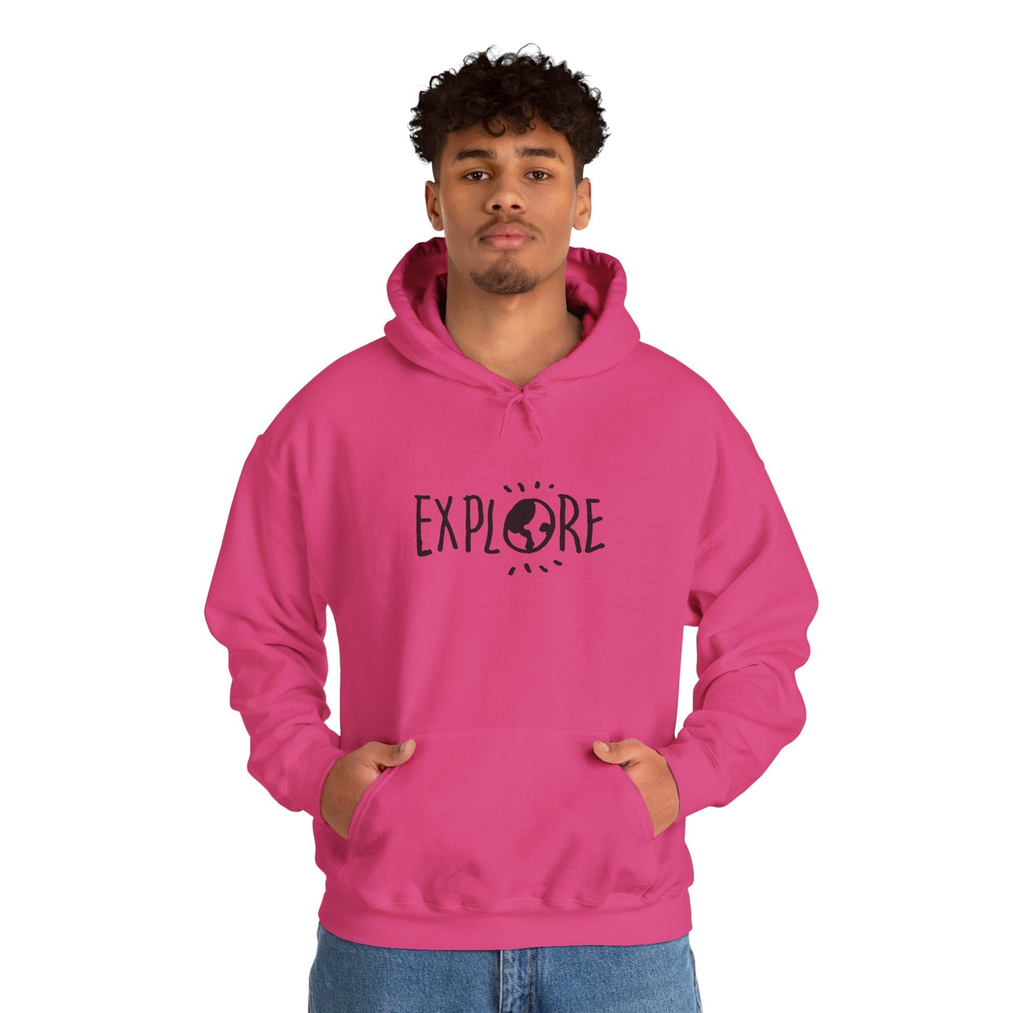 Explore Hoodie – Adventure Graphic Sweatshirt, Unisex Outdoor Hoodie