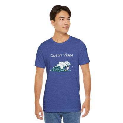 Ocean Vibes. Unisex Jersey Short Sleeve Tee