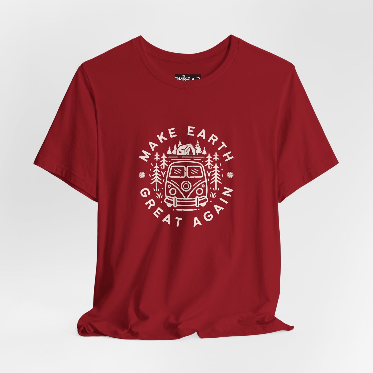 Make Earth Great Again. Relaxed mind. Unisex Jersey Short Sleeve Tee