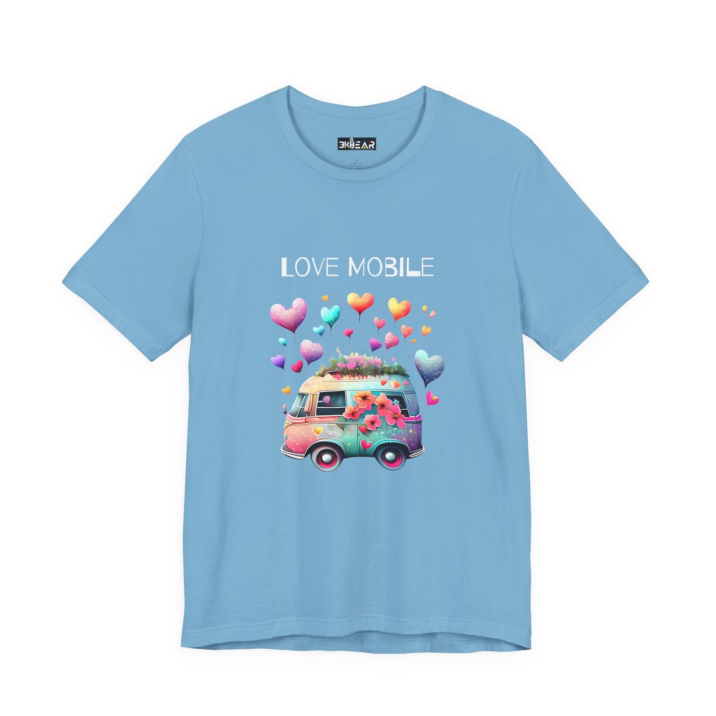 Love Mobile.  Unisex Short Sleeve Tee