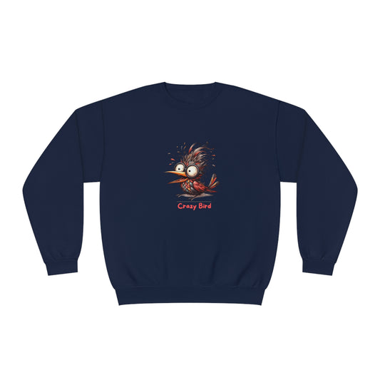 Crazy Bird. Unisex NuBlend® Crewneck Sweatshirt