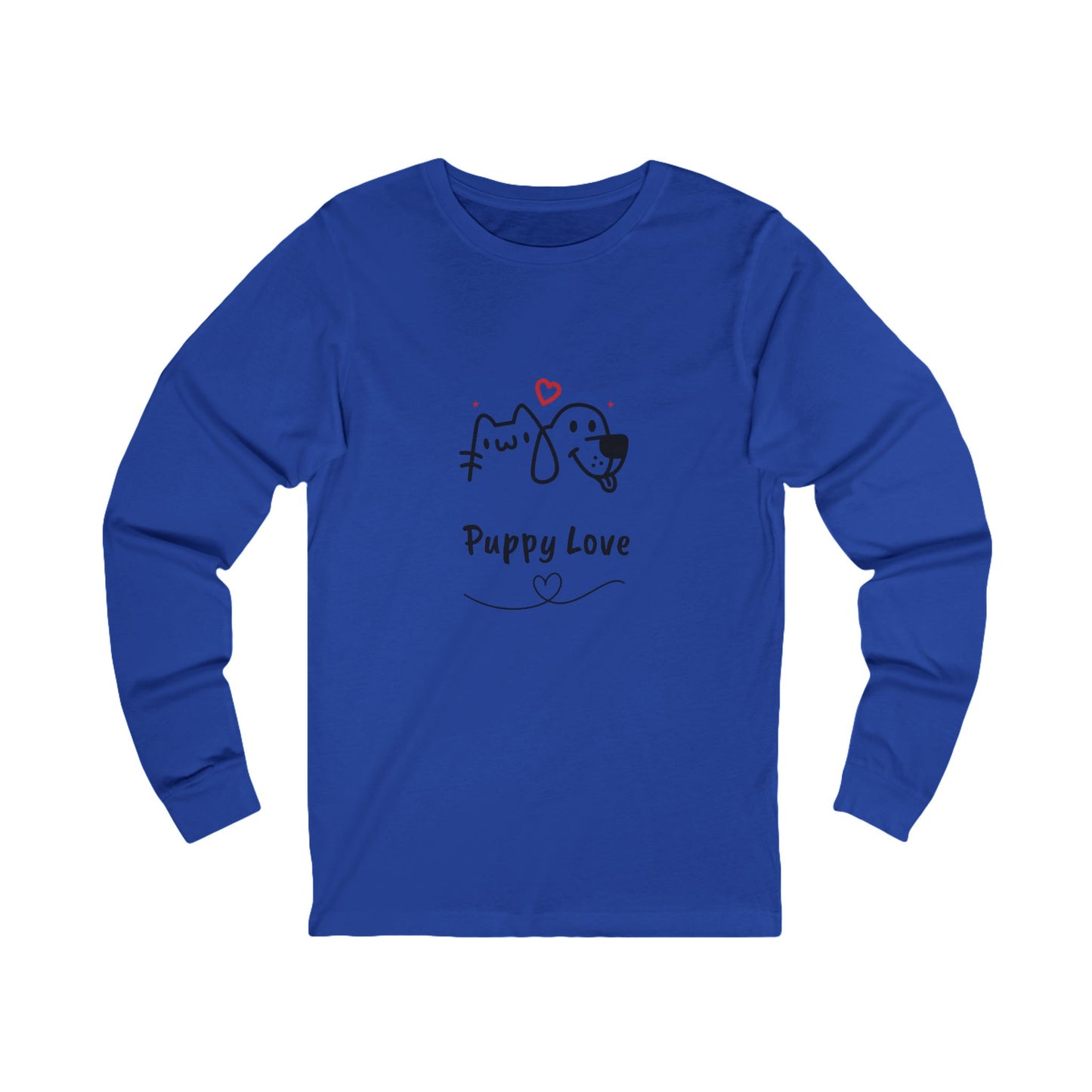 Puppy Love Long Sleeve Tee – Snuggles Optional, Style Required