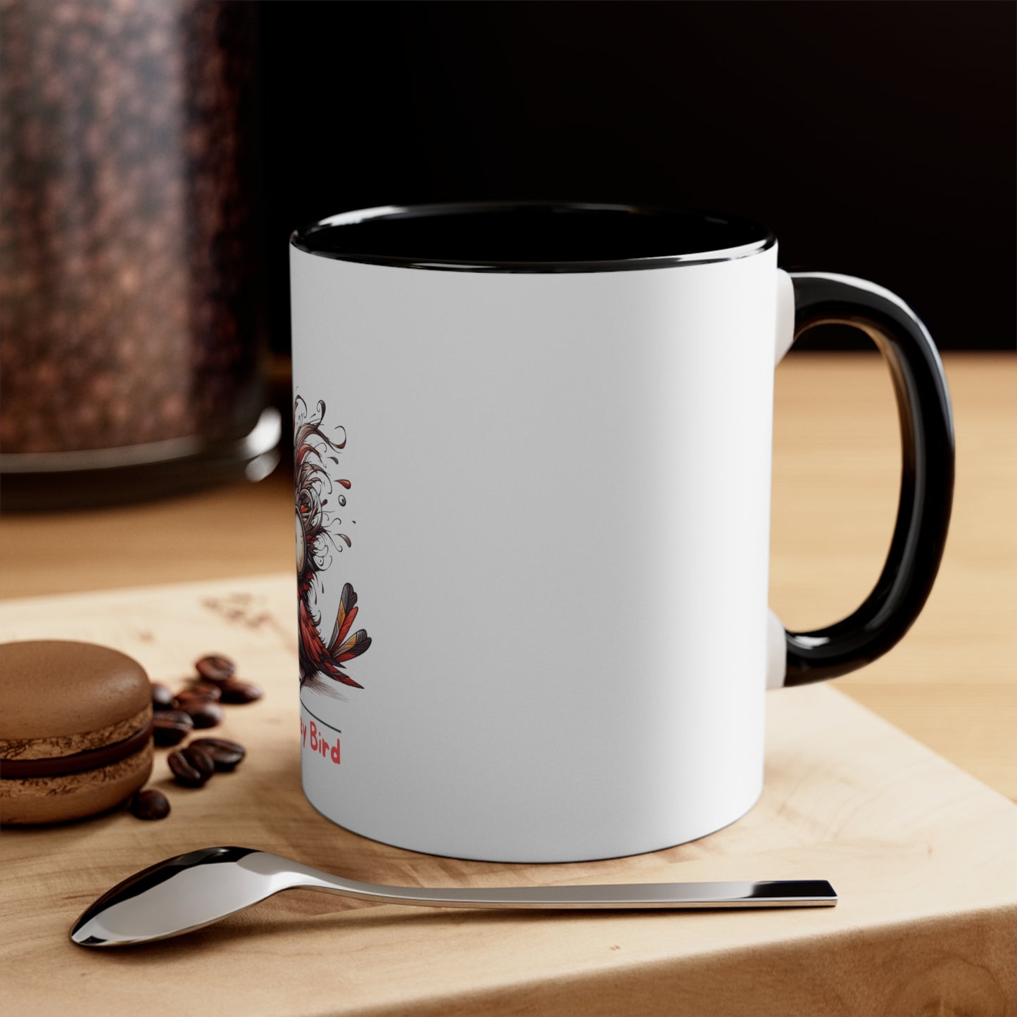 Crazy Bird. Accent Coffee Mug, 11oz