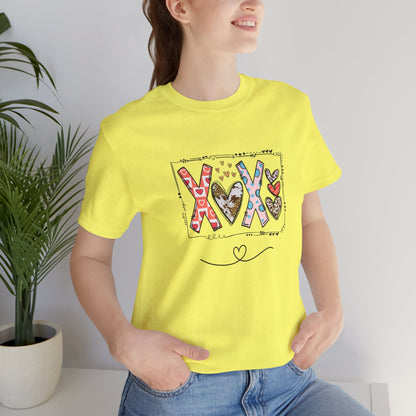 Sign of Love. XOXO.  Women's Unisex Jersey Short Sleeve Tee