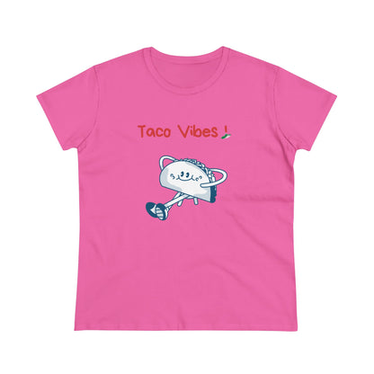 Taco Vibes! Women's Midweight Cotton Tee