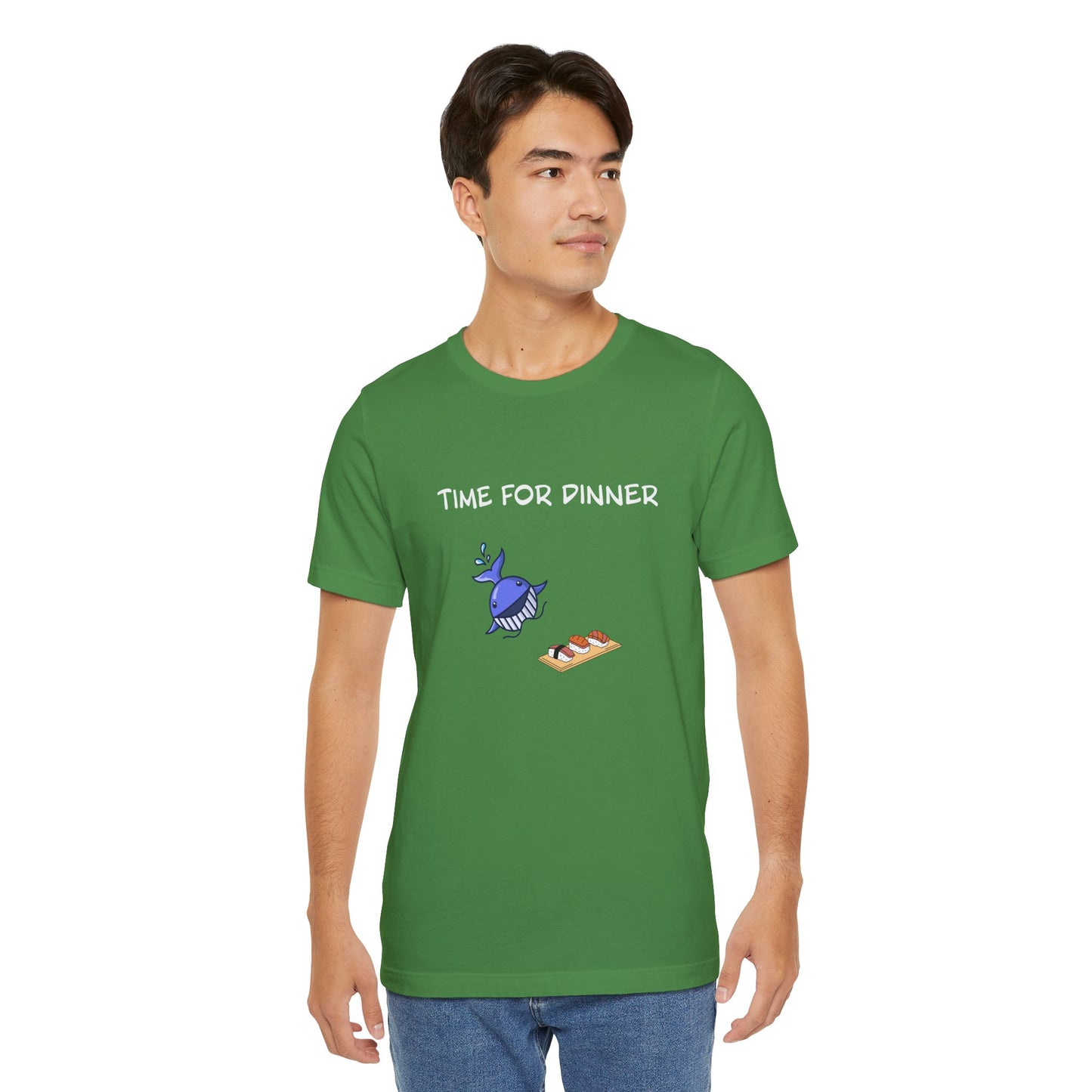 Time For Dinner. Unisex Jersey Short Sleeve Tee