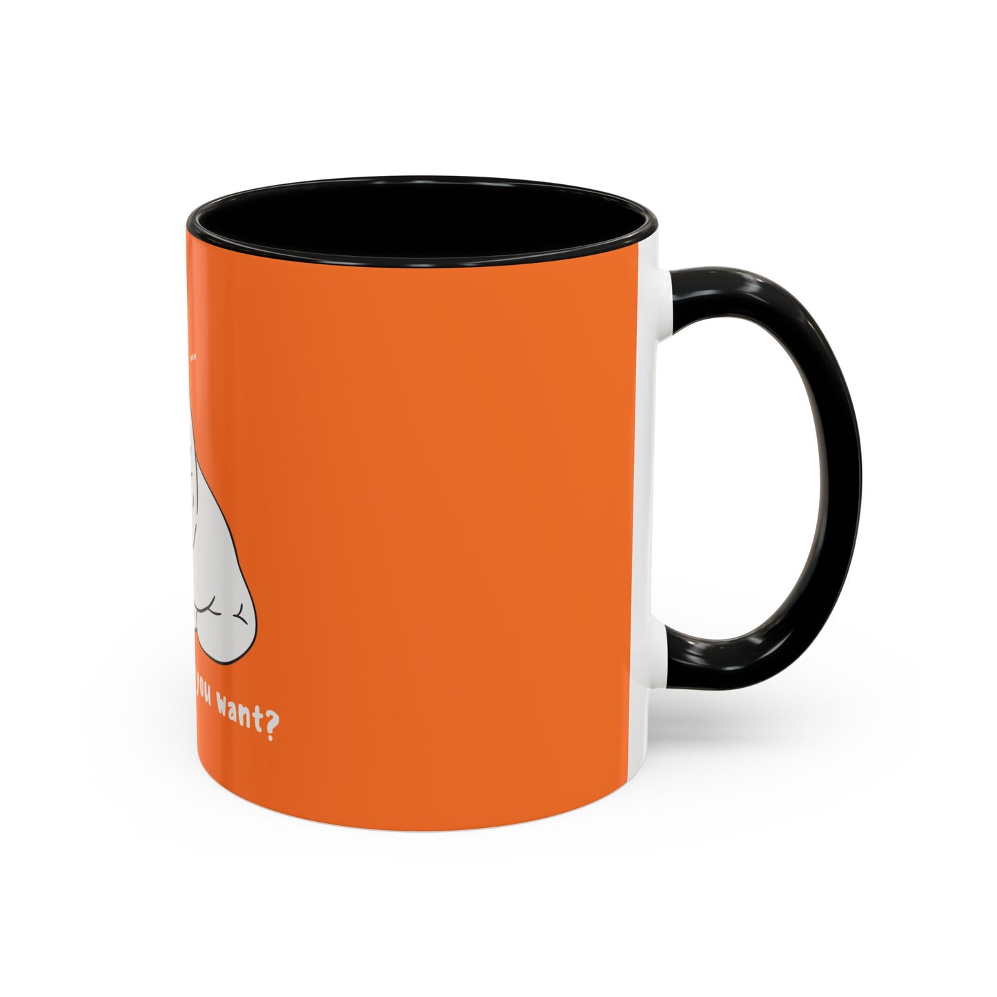 Vexing Cat Wondering What you Want. Time Coffee Mug, 11oz