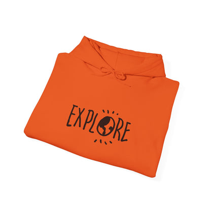 Explore Hoodie – Adventure Graphic Sweatshirt, Unisex Outdoor Hoodie