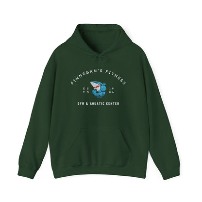 Shark Gym Hoodie – Finnegan’s Fitness & Aquatic Center Sweatshirt