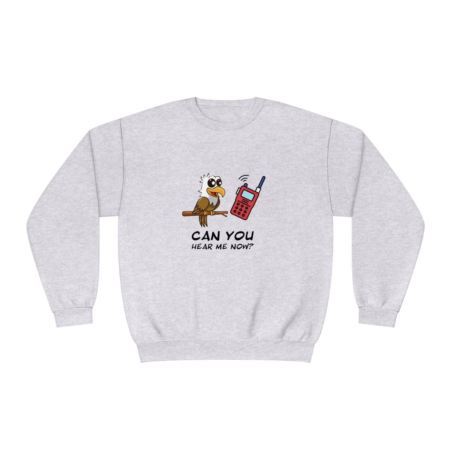 Burrowing Owl. Can You Hear Me Now? Unisex NuBlend® Crewneck Sweatshirt