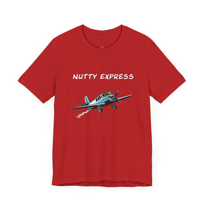 Nutty's Express Delivery. Always On-Time. Unisex Jersey Short Sleeve Tee