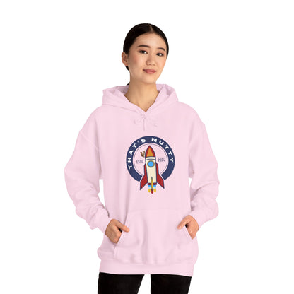 That's Nutty On A Rocket Ship Hooded Sweatshirt