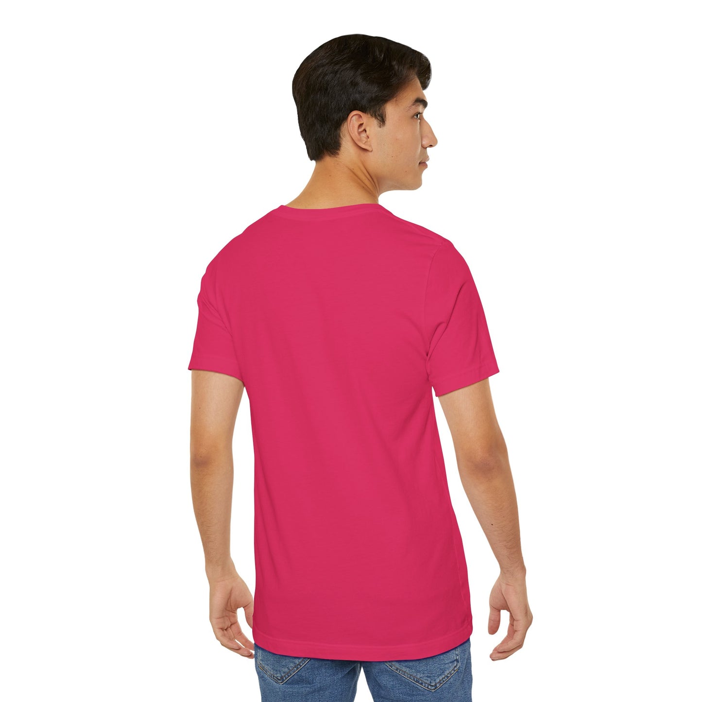 Peace, Love and Hoppiness. Unisex Jersey Short Sleeve Tee