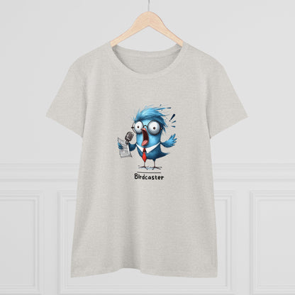 Birdcaster. Women's Midweight Cotton Tee