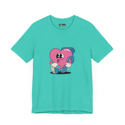 Health Heart. Unisex Jersey Short Sleeve Tee