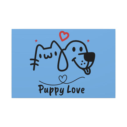 Puppy Love. Canvas Gallery Wraps