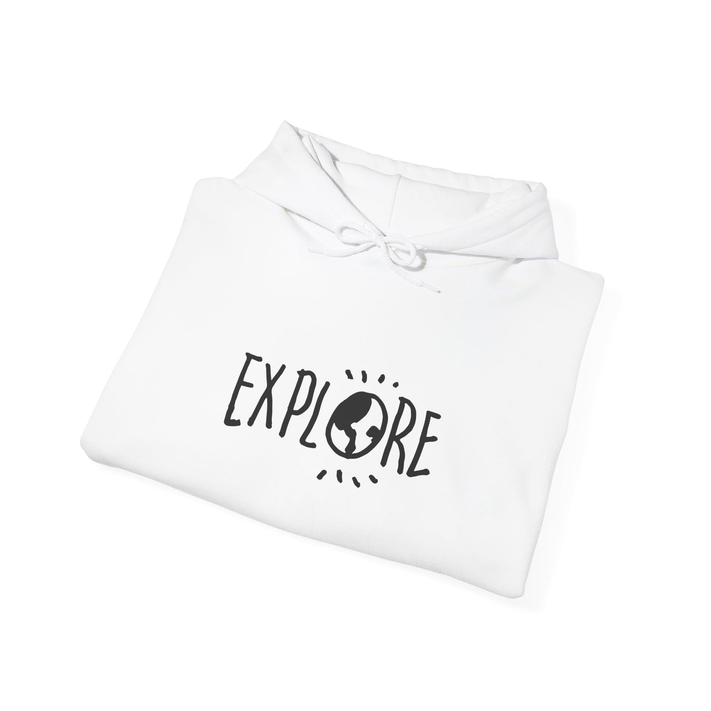 Explore Hoodie – Adventure Graphic Sweatshirt, Unisex Outdoor Hoodie