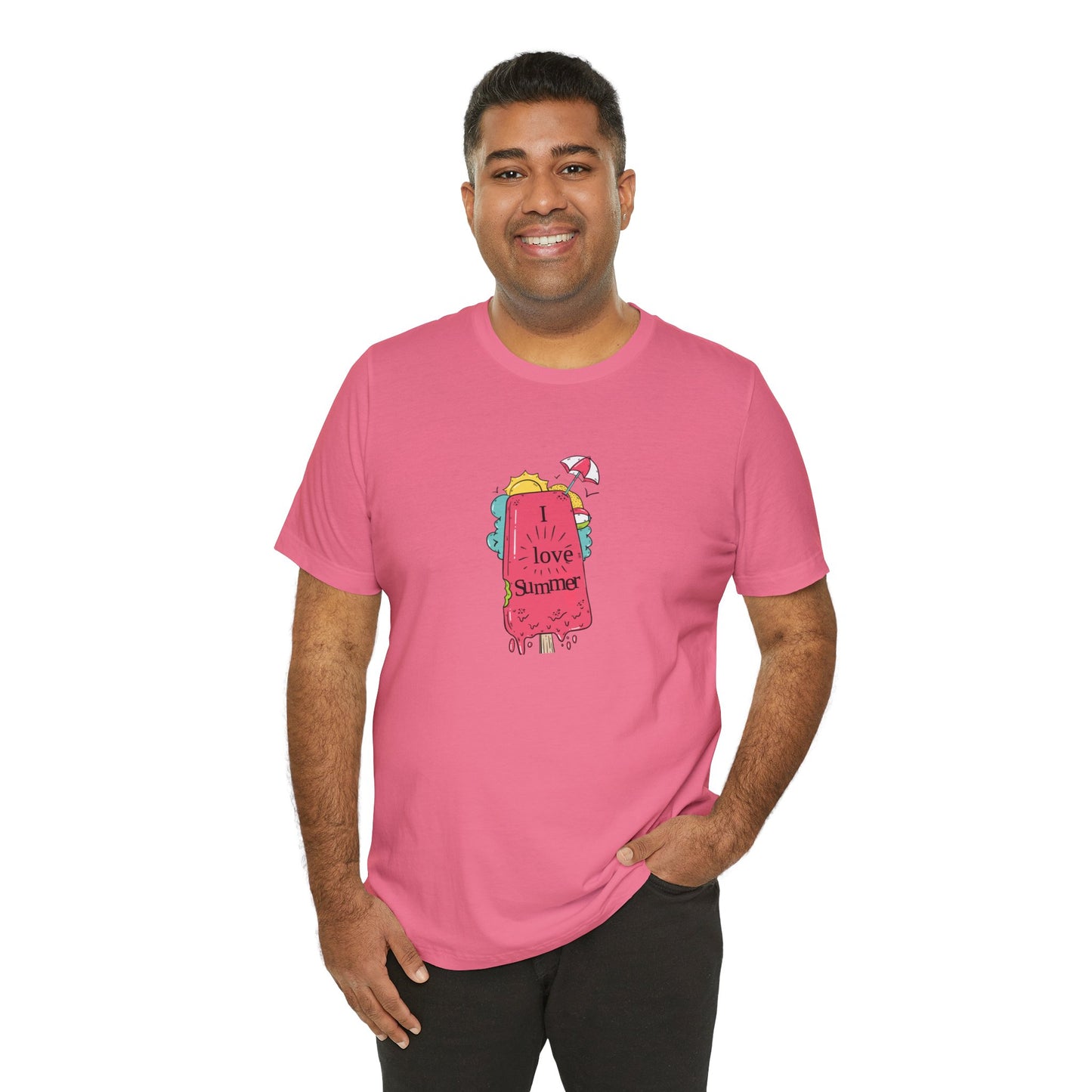 I Love Summer. Unisex Jersey Short Sleeve Tee