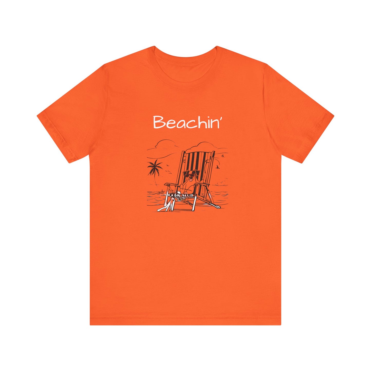 Beachin'. Unisex Jersey Short Sleeve Tee