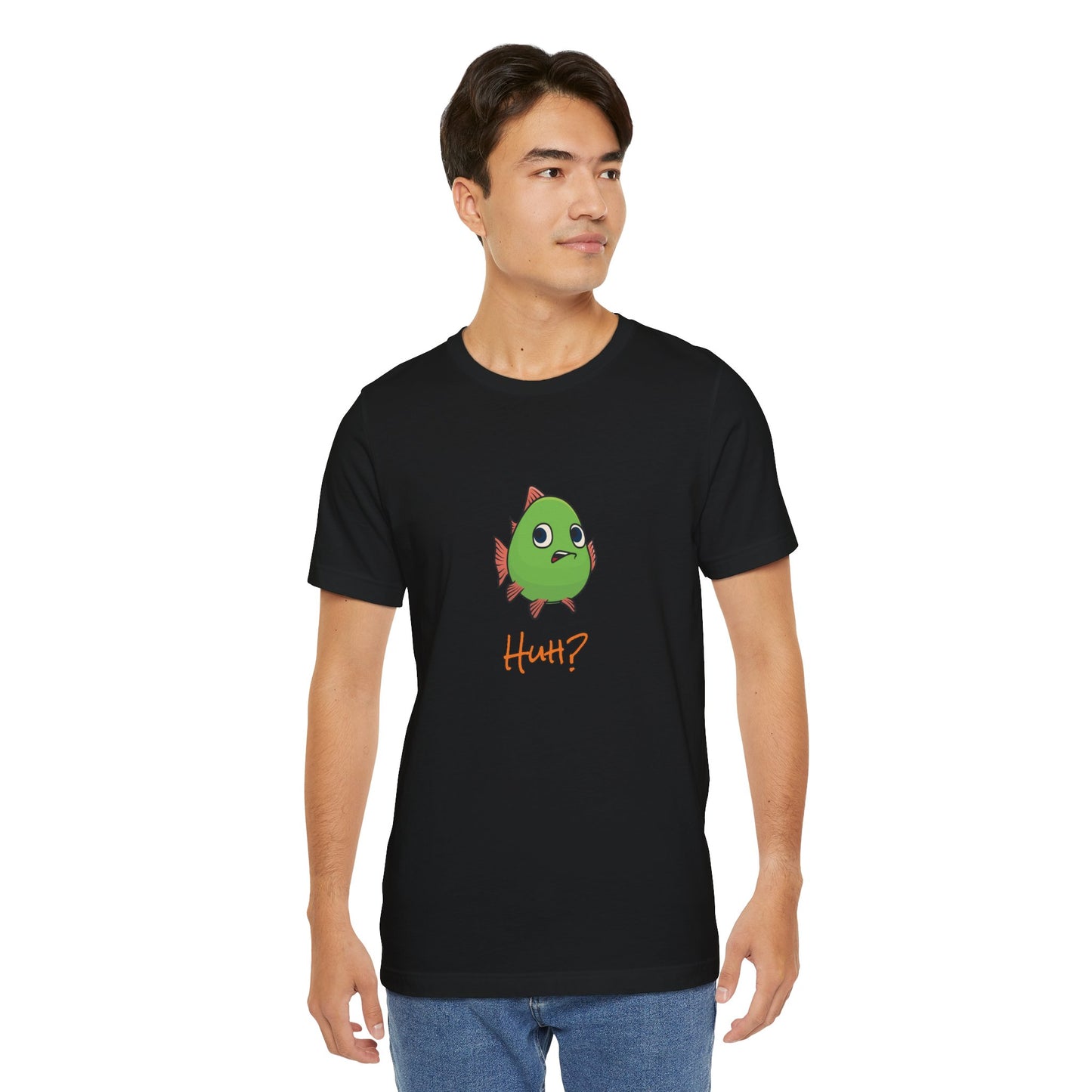 Fish In Total Disbelief. Unisex Jersey Short Sleeve Tee