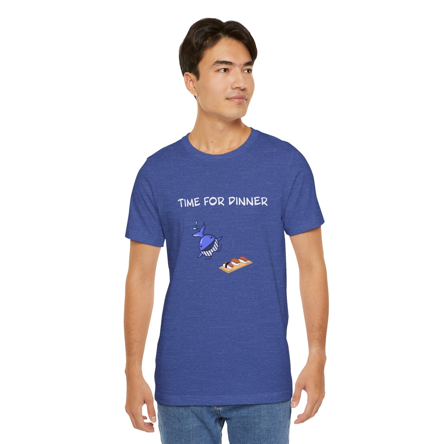 Time For Dinner. Unisex Jersey Short Sleeve Tee