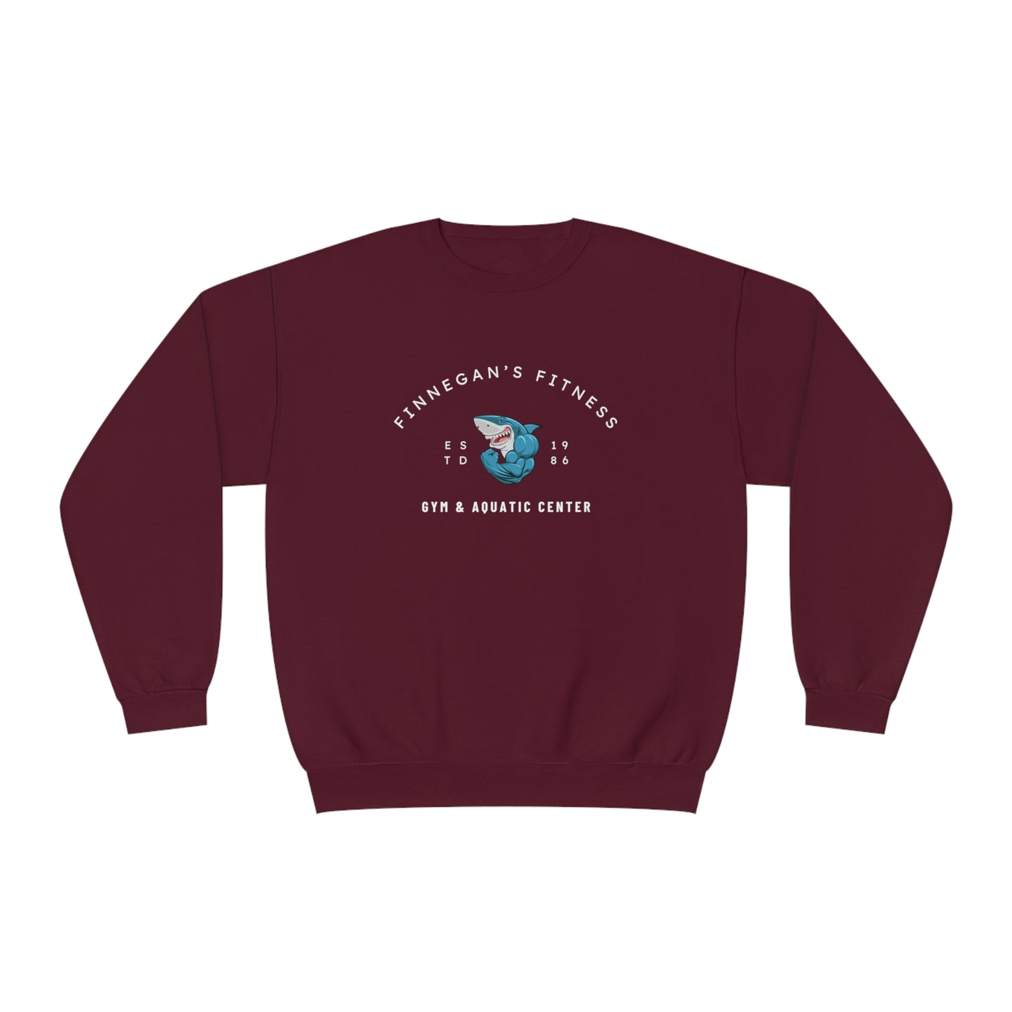 Finnegan's Fitness. Gym and Aquatic Center. Unisex NuBlend® Crewneck Sweatshirt