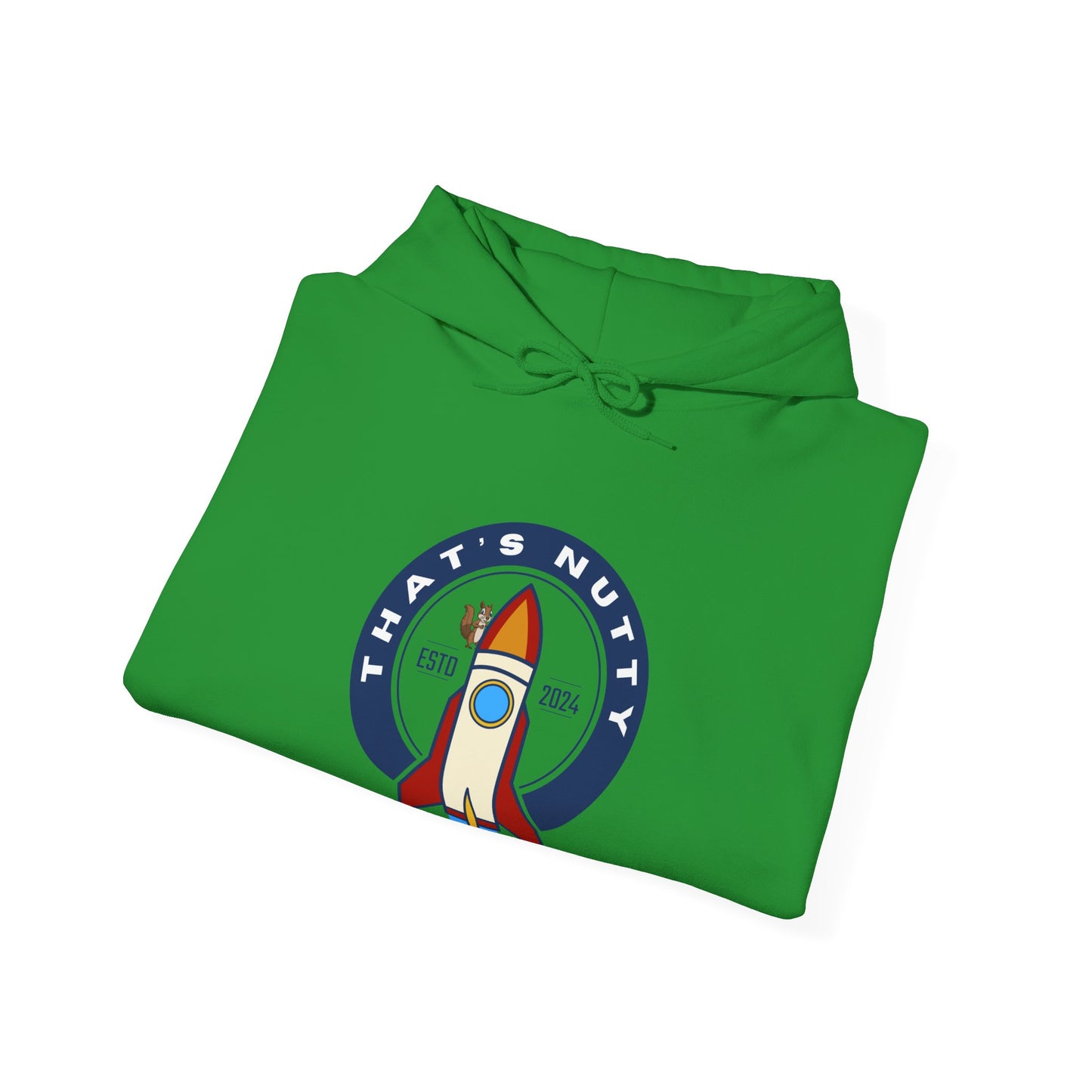 That's Nutty On A Rocket Ship Hooded Sweatshirt