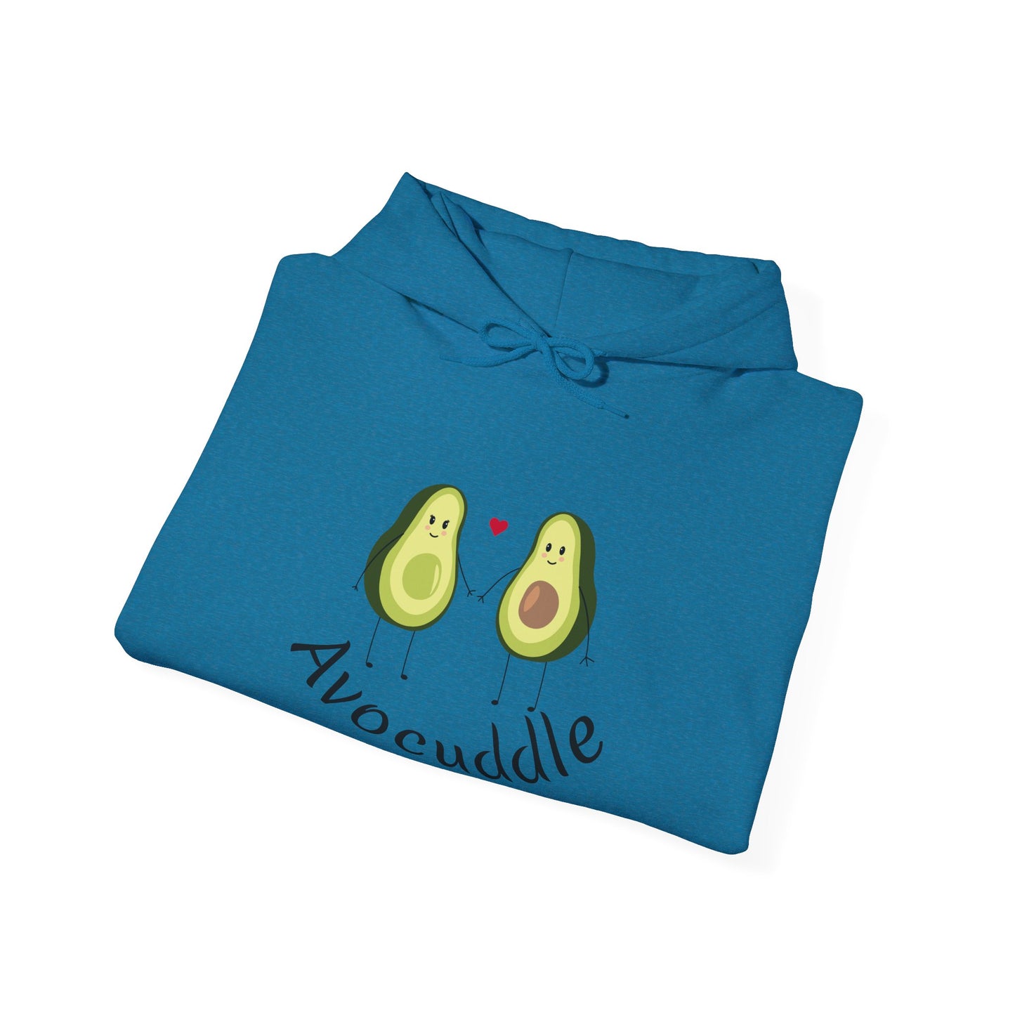 Avocuddle. Unisex Hooded Sweatshirt.
