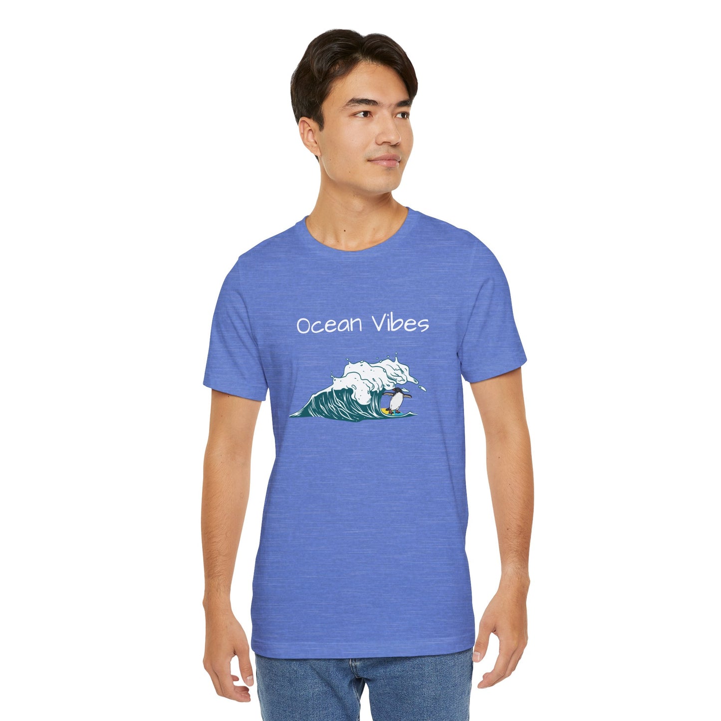 Ocean Vibes. Unisex Jersey Short Sleeve Tee