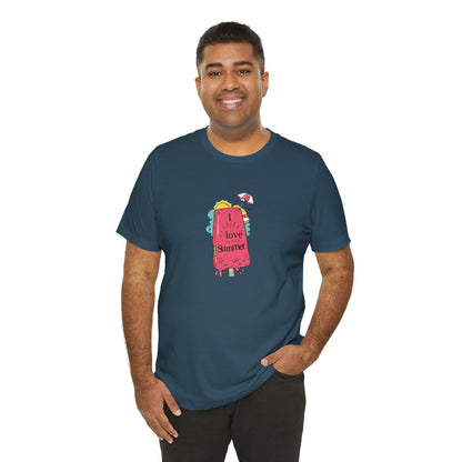 I Love Summer. Unisex Jersey Short Sleeve Tee