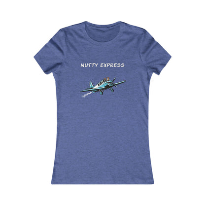Nutty's Express Delivery. Always On-Time. Women's Favorite Tee