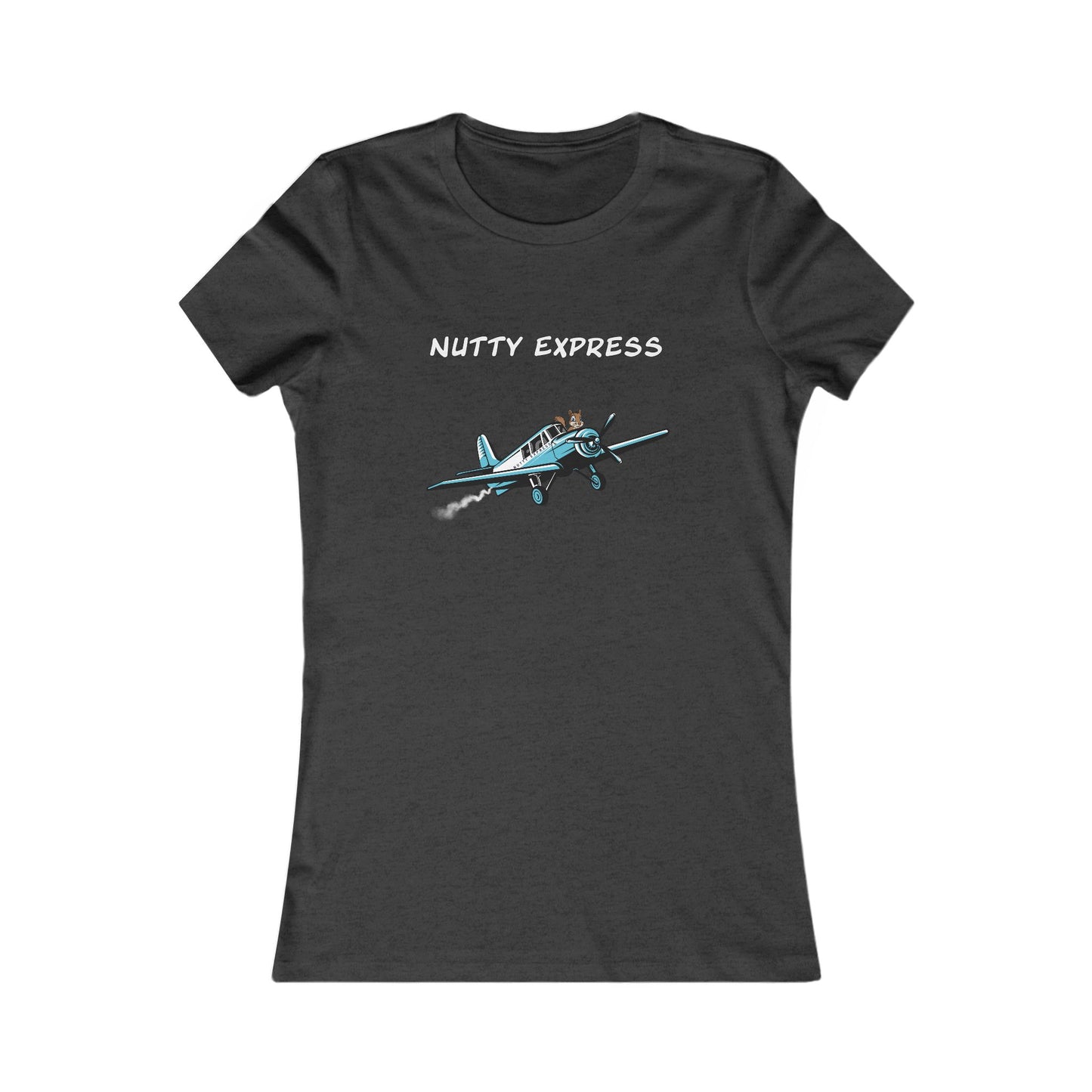 Nutty's Express Delivery. Always On-Time. Women's Favorite Tee