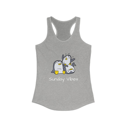 Sunday Vibes. Women's Ideal Racerback Tank