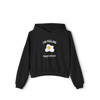 I’m feeling eggCellent. Women's Cinched Bottom Hoodie